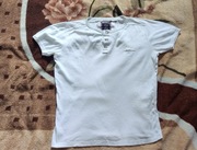 Koszulka męska Vintage/Casual - r. M - biała 