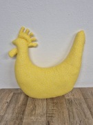 Poduszka Kura dekoracja kurka 43 cm bawełna wielkanoc
