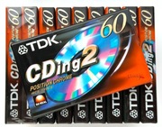 TDK CDing 2 60 kaseta