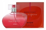 Avon Herstory love inspires dla niej for her 