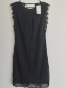 Mini sukienka H&M w kolorze czarnym. Rozmiar 36 (S)