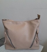 Beżowa klasyczna listonoszka Herisson