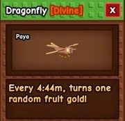 GROW A GARDEN - DRAGONFLY