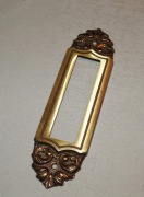 Dekoracja ozdoba na drzwi - brąz mosiądz 