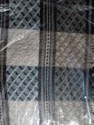 Komplet narzut żakardowych - tkanych wersalka I fotele 