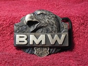 Nowa klamra do paska - głowa orła BMW - prezent dla motocyklisty