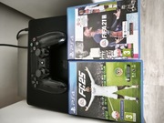 PlayStation 4 ps4 slim plus pad, oraz gry fc25 i FIFA21
