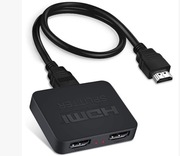 Rozdzielacz HDMI 1 w 2 out jednocześnie 4K 60 Hz