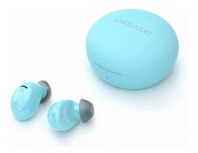 Słuchawki douszne LEDWOOD LUNA bezprzewodowe mocne błękitne