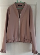Bluza bomberka kurteczka brudny róż Lenoshka M 38