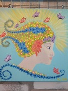 Obraz olejny 40 x 40 cm