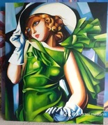 Tamara Łempicka kopie obrazów realizowane na zamówienie