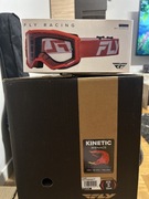 Gogle motocyklowe FLY RACING FOCUS białe/czerwone