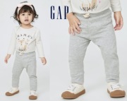 NOWE Legginsy GAP Baby | Bawełna Organiczna | 12-18 m-cy