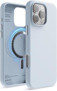 Magnetyczne silikonowe etui iPhone 16 Pro Max 6.9 Inch (Light Blue)