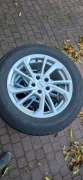 Felgi firmy ALKATEC RX9 SILVER R17" z oponami zimowymi Skoda Kodiaq