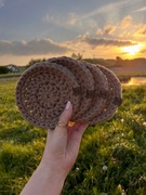 Bawełniane podkładki pod kubki 6 szt.