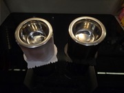 Podstawka dla kota Metalowe Miseczki  8 cm