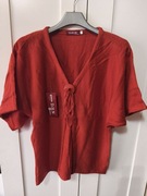 Bluzka z krótkim rękawem. Krótki rękaw 