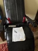 fotel relaks,czarny z pilotem----odbiór własny