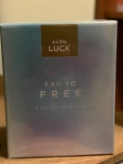 Avon Luck eau so free for her dla niej, unikat, folia 30 ml