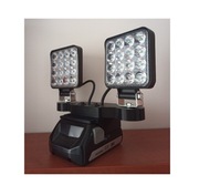 Lampa robocza LED 48W halogen do Hikoki 18V halogen Hitachi 