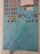 KALKOMANIA TECHMOD 32058BT MiG-29 A/G/UB BEZ KPL 89