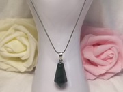 Naszyjnik z naturalnym kamieniem, jaspis kambaba