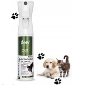 Dew DEZODORANT DLA ZWIERZĄT 300ml odświeżacz legowiska i sierści