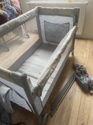 Łóżeczko turystyczne 3w1 z materacem 