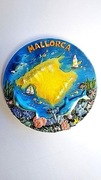 Talerzyk obrazek 3D Mallorca Majorka wyspa pamiątka morski Hiszpania Spain