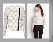 Marynarka zapinana na suwak Pull & Bear rozmiar S