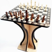 STÓŁ SZACHOWY, SZACHY, GRA, STOLIK KAWOWY