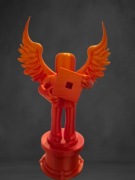 Roblox bloxy awart druk 3d