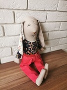 handmade królik tilda