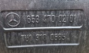 6534700201 mercedes actros atego zbiornik paliwa obejmy mocowanie