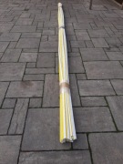 Listwa przyokienna PCV z uszczelką Biała 3m 6mm