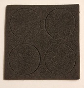 Podkładki antywibracyjne pod głośnik 3M piankowe średnica 2cm 4szt Pioneer