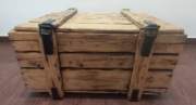 Skrzynia drewniana Kufer Vintage Stolik 75x60x40