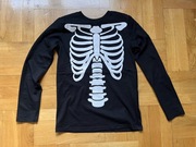 T-shirt długi rękaw (szkielet) - H&M - 134/140 (8/10l)