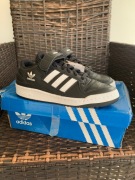Adidas forum low panda skórzane białe buty damskie 38.5