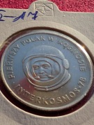20zł Pierwszy Polak w Kosmosie Moneta kolekcjonerska w super stanie  