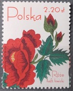 Polska 4047 Róże w hafcie 2005 