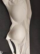 Stanik nowy bezszwowy beżowy 