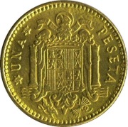 1 PESETA HISZPAŃSKA 1947