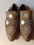 Mokasyny skórzane A.S.98, AIRSTEP