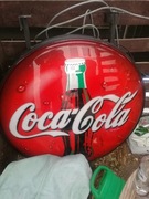 COCA COLA PLAFON, LOGO, LIZAK, REKLAMA ŚWIETLNA