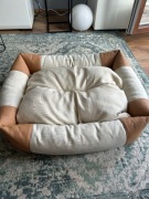 Legowisko/kojec dla psa rozmiar L – beż i karmel, Amiplay