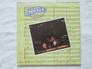 America - Live - LP 1977 r. Warner Bros. Records Canada EX