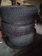 4 Opony z felgami do peugeot 807 używane cena do negocjacji